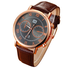 Men's Watch Men Date Clock Casual Quartz Business Watch Leather Wrist Sports Watches Military Army Relogio CF
