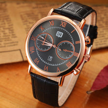 Men's Watch Men Date Clock Casual Quartz Business Watch Leather Wrist Sports Watches Military Army Relogio CF