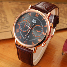 Men's Watch Men Date Clock Casual Quartz Business Watch Leather Wrist Sports Watches Military Army Relogio CF
