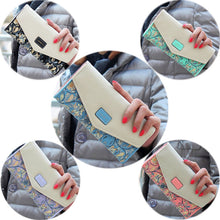 Envelope Women's Purse women wallets Long Card Holder Mobile Zip Handbag Hit Color Design Bolsa CF