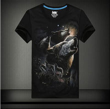 New  Men Print T-shirt Creative Personality 3D Animal Print Men T Shirt Short Sleeve Male Casual Tee Tops Plus Size 71182 SM6