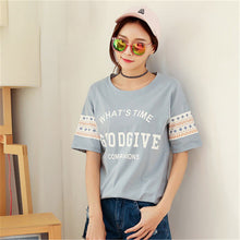 New  Fashion Childlike Cute Embroidery T Shirts Casual Short Sleeve T-shirts Female t shirt Women Tops Tee Plus Size 72643 SM6