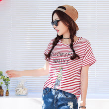 New  Fashion Childlike Cute Embroidery T Shirts Casual Short Sleeve T-shirts Female t shirt Women Tops Tee Plus Size 72643 SM6