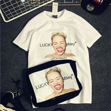New  Fashion Short Sleeve T-shirts Plus Size Cool Girl Letter Print Tops Casual Female t shirts Women tshirts 72463 SM6