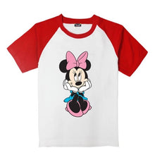 New  Fashion Short Sleeve T-shirts Plus Size Cute Mouse Print Tops S-XL Casual Female t shirts O-neck Women tshirts 72461 SM6