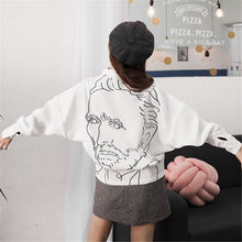 New  Plus size Summer Spring Full Sleeve Funny Character Print Blouse Loose Harajuku Shirt Kawaii Blusas Women Tops 72525 SM6