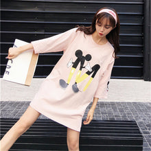 New  Women Summer Fashion Tops Cartoon "M" Letter Print T Shirt Plus Size Casual Woman O-Neck Short Sleeve t-shirt 72487 SM6
