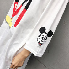 New  Women Summer Fashion Tops Cartoon "M" Letter Print T Shirt Plus Size Casual Woman O-Neck Short Sleeve t-shirt 72487 SM6