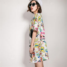 New  Women Summer Fashion Tops Sequined Cartoon Animal Print T Shirt Plus Size Woman O-Neck Short Sleeve t-shirt 72481 SM6
