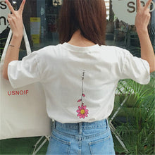 New  Women Summer T Shirt Cute Letter Print Fashion T-shirts O-Neck Tops Plus Size Female Short Sleeve t shirts 72570 SM6