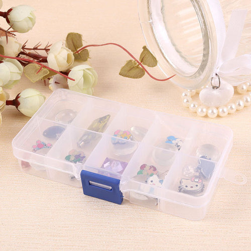 Elegant Tray 10 Slot Case Jewelry Rings Display Box Jewelry Storage Carrying cases for Your Jewelry CF