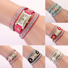 Luxury Watch Women Lady Crystal Quartz Dress Watch Wristwatches Promotion Gift TW48 CF