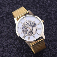 Casual Watch Men Dress Watches Roman Quartz WristWatch For Men relogio masculino Clock Hollow Design Relogio CF
