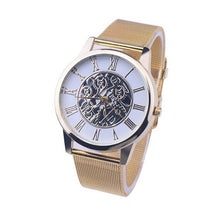 Casual Watch Men Dress Watches Roman Quartz WristWatch For Men relogio masculino Clock Hollow Design Relogio CF