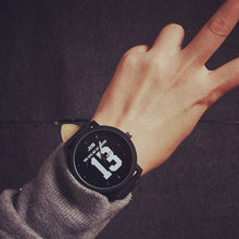 Lovers Watch Men Women Leather Relojes Quartz Wristwatch Casual Sport Couples 1314 Watches CF