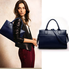 Luxury Women Leather Handbag Shoulder Bag Large Casual Tote Satchel Design Handbags CF