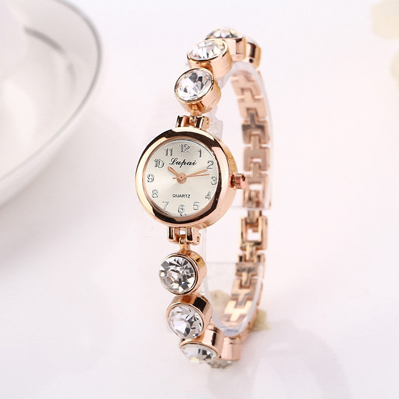 Design LVPAI Arrive Watches Women Rhinestone Luxury Watches Quartz Clock Dress Watch Ladies Wristwatch CF