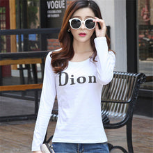 New Fashion Short Sleeve T-shirts Plus Size Female Letter Print T shirts Top O-neck Women Diamonds Bling t shirt 71843 SM6