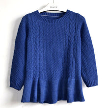 New Fashion Women Jumpers Sweater Long Sleeve O-neck Ruffles Knitted Pullover Sweater Women Casual Sweater 70119 SM6