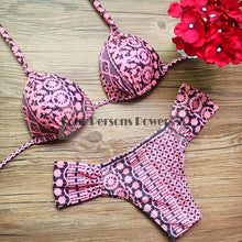 New Hot Push Up Bikini Brazilian Biquini Swimsuits Vintage vs swimwear brasil bottom top swimsuit zabra competitive CF