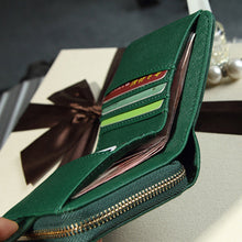 Multifunction Women's Purse Wallets 3 Colors Leather Zipper Wallet Card Holder Pocket Purse Bolsa CF