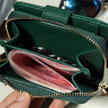 Multifunction Women's Purse Wallets 3 Colors Leather Zipper Wallet Card Holder Pocket Purse Bolsa CF