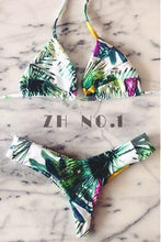 New Retro Style Bikini Sets Crop top Bikini High neck Swimsuit Bikini Set Retro Swimwear Women Vintage Biquini Beachwear N66 CF