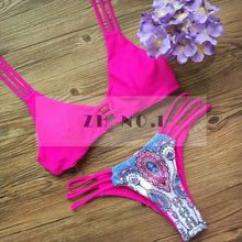 New Retro Style Bikini Sets Crop top Bikini High neck Swimsuit Bikini Set Retro Swimwear Women Vintage Biquini Beachwear N66 CF