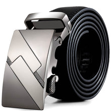Belt Automatic Buckle Leather men belt Luxury belts for men waistband Ceinture Length 125CM CF