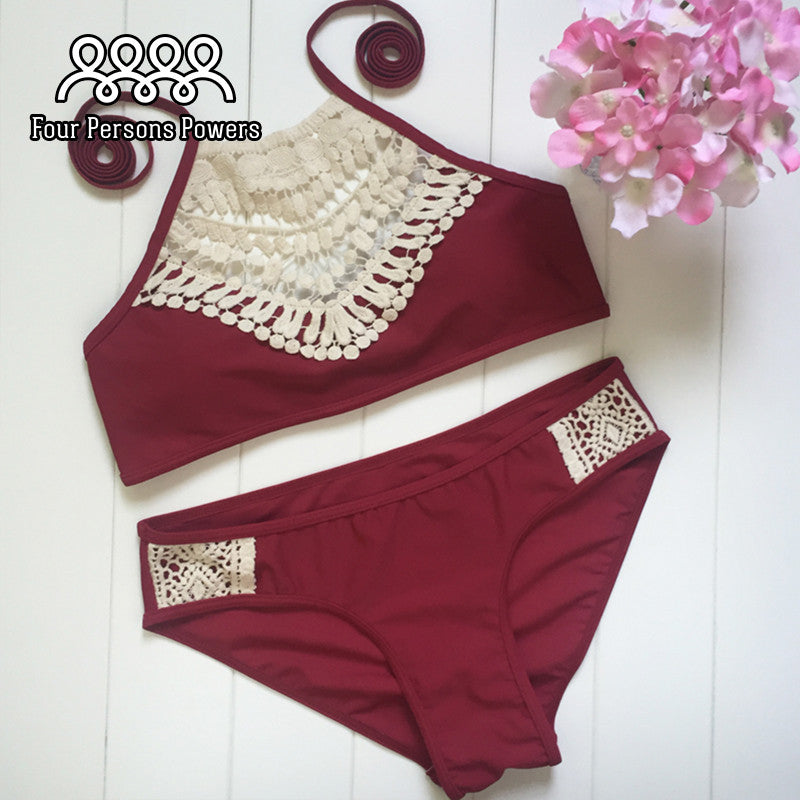 New direct manufacturer bikini set push up vintage vs swimwear brasil bottom top swimsuit HD23 CF
