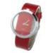 ly Design Watch Women PU Leather Transparent Dial Hollow Analog Quartz Wrist Watches Relogio Feminino Clock CF