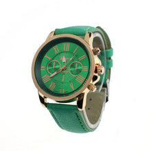 ly Design Women Geneva Watch Roman Numerals Faux Leather Analog Quartz Wrist Watches Relogio Feminino CF