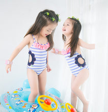 kids swimwear girls Skirt swimsuit baby girl one pieces Dot bathing suit children beach suit maillot de bain CH13 CF