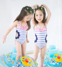 kids swimwear girls Skirt swimsuit baby girl one pieces Dot bathing suit children beach suit maillot de bain CH13 CF